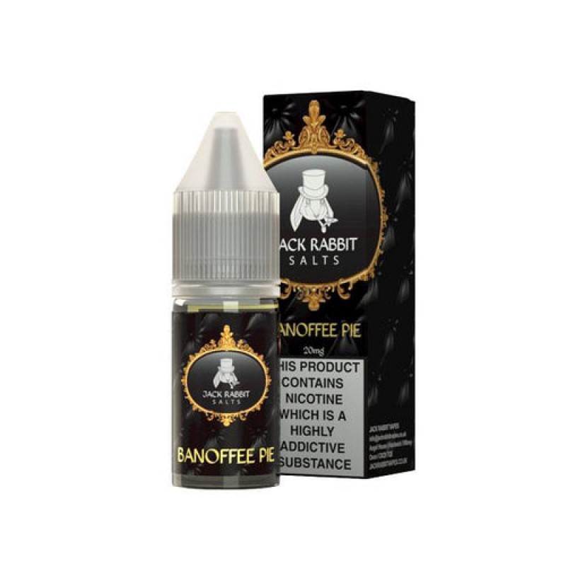 Banoffee Pie Nic Salt E-Liquid by Jack Rabbit 10ml