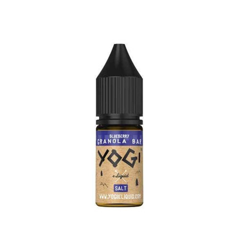 Blueberry Granola Bar Salt Nic E-Liquid By Yogi 10...