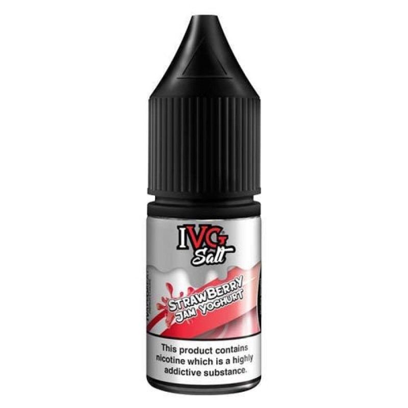 Strawberry Jam Yogurt Salt E-Liquid By IVG 10ml