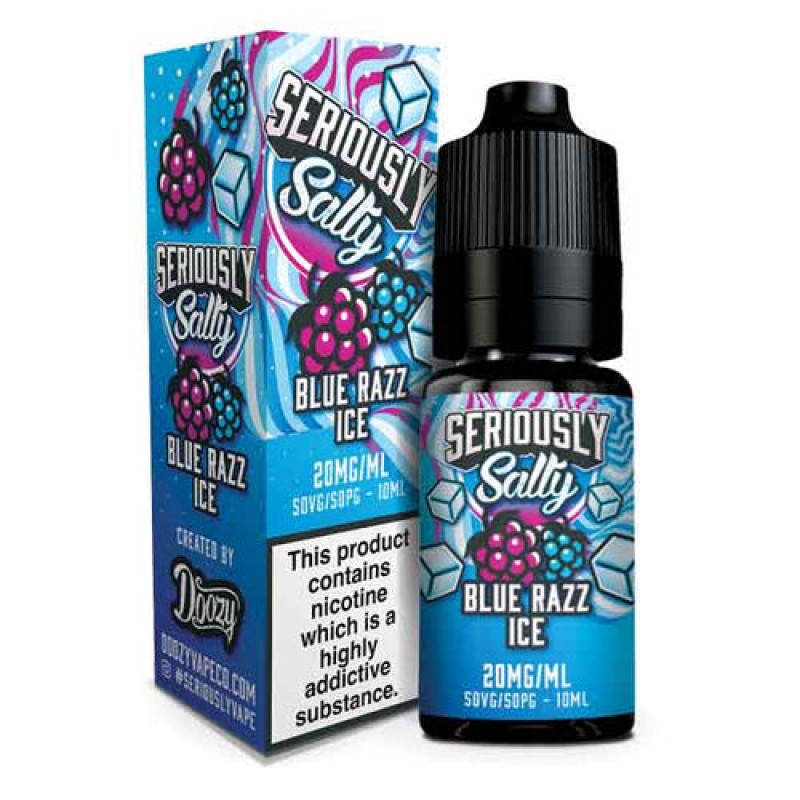 Blue Razz Ice - Seriously Salty Nic Salt