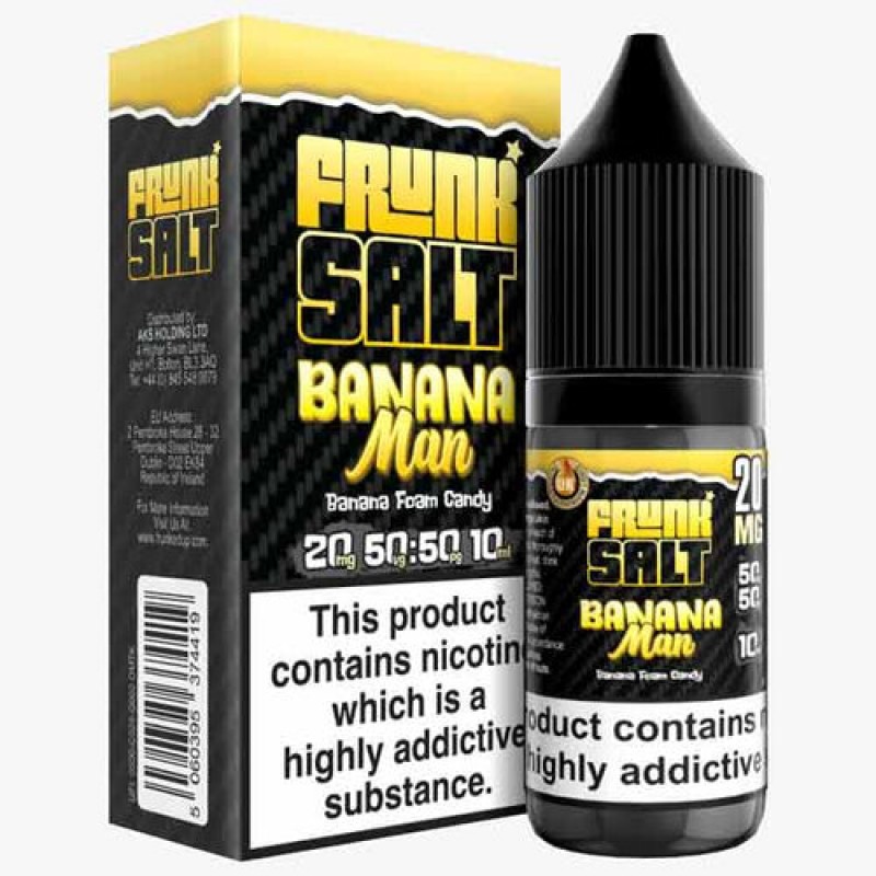 Banana Man Nic Salt By Frunk Salt