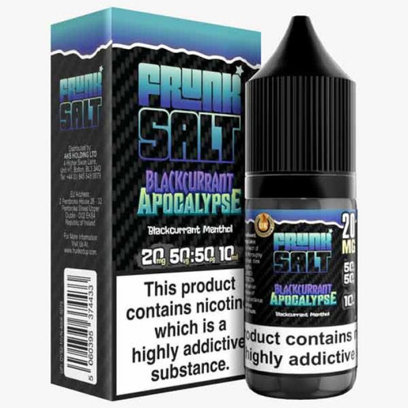 Blackcurrant Apocalypse Nic Salt By Frunk Salt