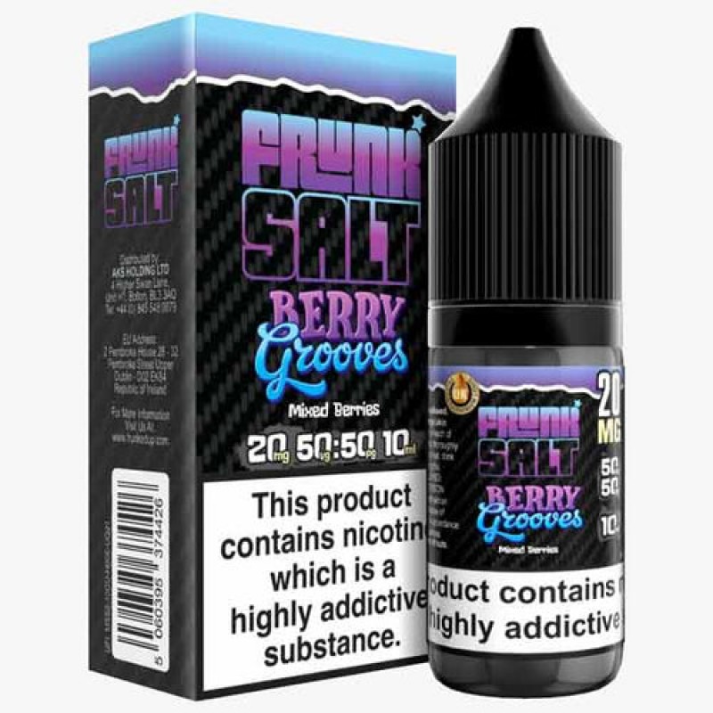 Berry Grooves Nic Salt By Frunk Salt