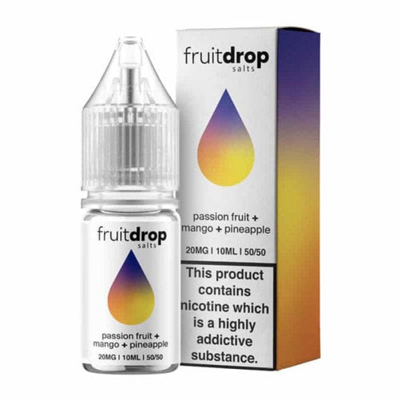 Passionfruit Mango Pineapple Nic Salt by Fruit Drop