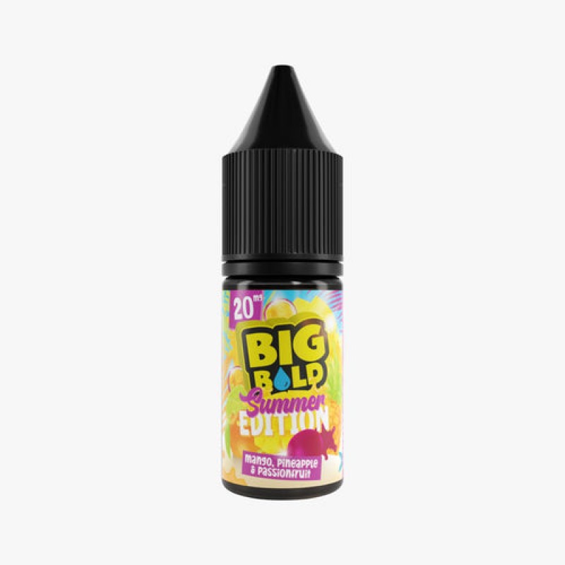 Mango Pineapple & Passionfruit Nic Salt by Big Bold Summer Edition