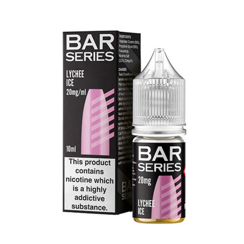 Lychee Ice Nic Salt By Bar Series