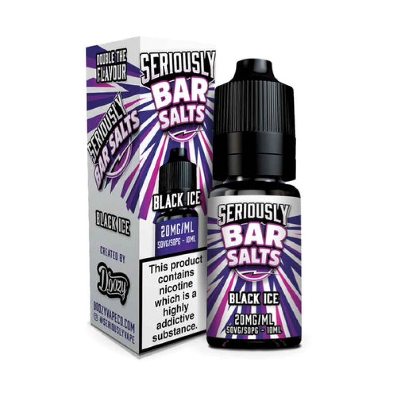 Black Ice Seriously Bar Salts