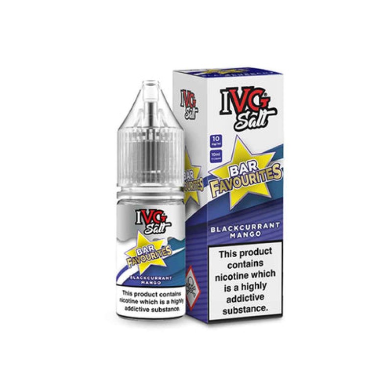 Blackcurrant Mango Nic Salt by Bar Favourites IVG