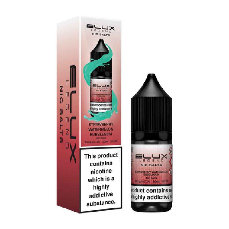 Strawberry Watermelon Bubblegum Nic Salt E-liquid ...