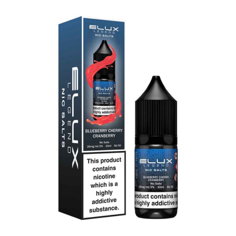 Blueberry Cherry Cranberry Nic Salt E-liquid by El...