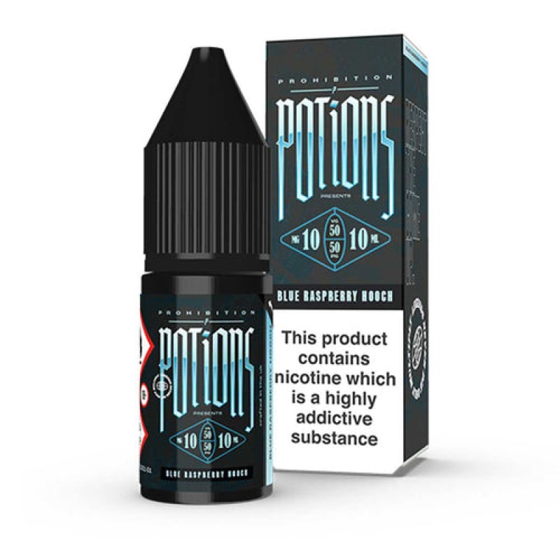 Blue Raspberry Hooch Nic Salt by Prohibition Potio...