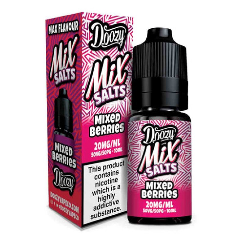 Doozy Mix Salts Mixed Berries Nic Salt