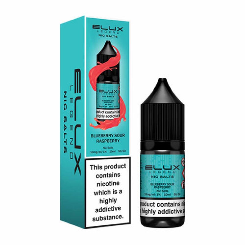 Blueberry Sour Raspberry Nic Salt E-liquid by Elux...