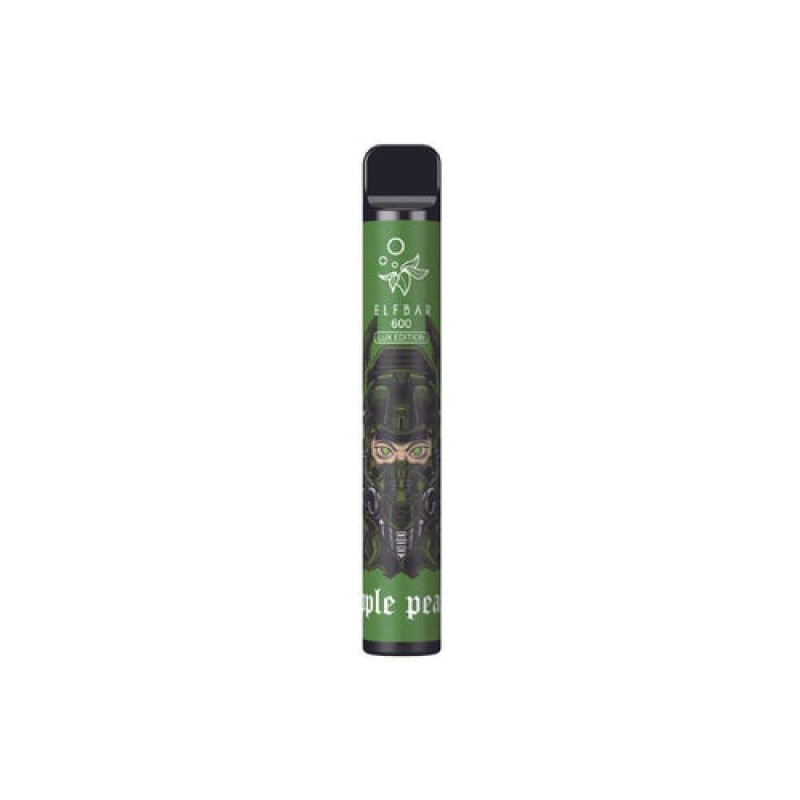 Apple Peach Elf Bar 600 Lux Edition Disposable Vap...