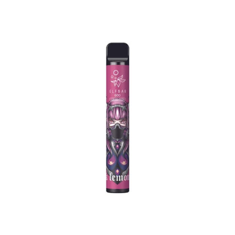 Pink Lemonade Elf Bar 600 Lux Edition Disposable V...