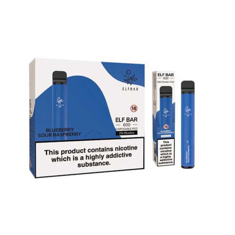 Elf Bar 600 10 x Disposable Vape Multipack