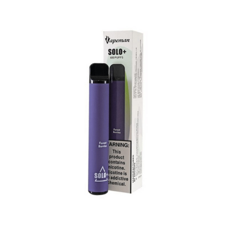 Solo+ Bar 600 Disposable Vape