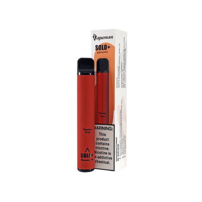 Solo+ Bar 600 Disposable Vape