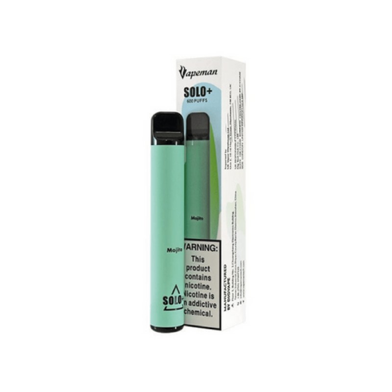 Solo+ Bar 600 Disposable Vape