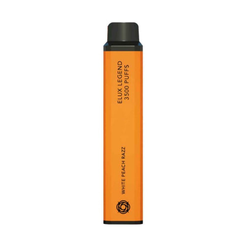 White Peach Razz Elux Legend 3500 Disposable Vape