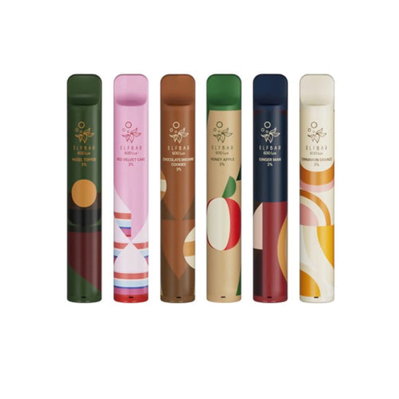 Elf Bar 600 Lux Christmas Edition Disposable Vape ...