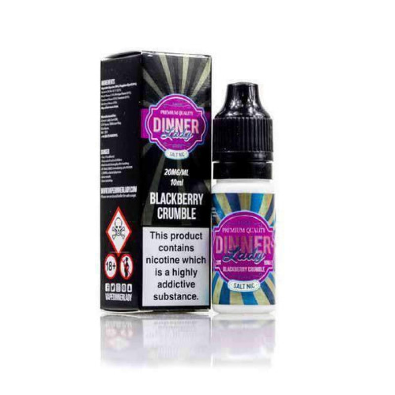 Blackberry Crumble Nic Salt E-Liquid by Dinner Lad...