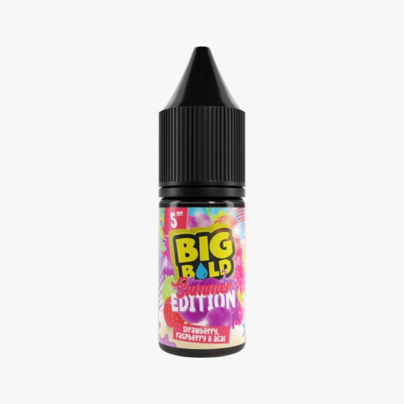 Strawberry Raspberry & Acai Nic Salt by Big Bold S...