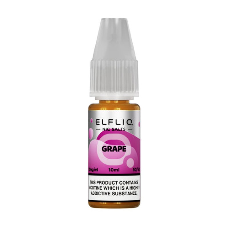 Elfliq Grape Nic Salt by ELF Bar