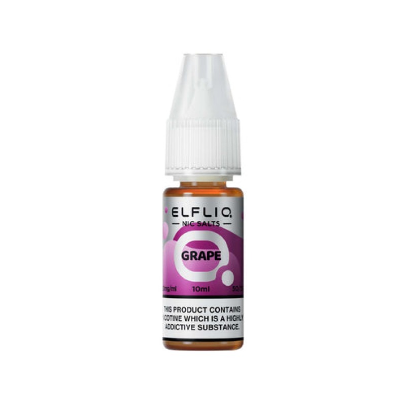 Elfliq Grape Nic Salt by ELF Bar