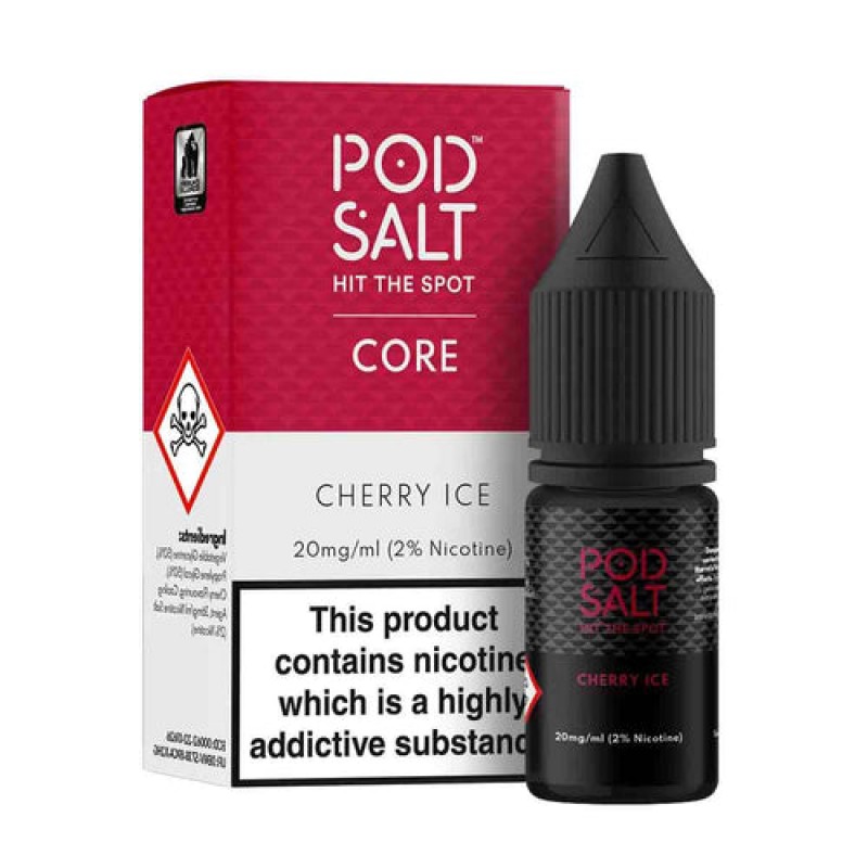 Cherry Ice Salt E-Liquid by Pod Salt