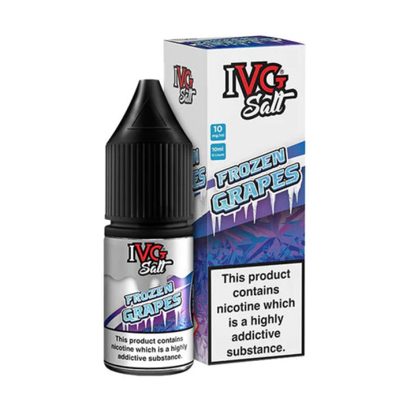 Frozen Grapes Salt E-Liquid by IVG 10ml
