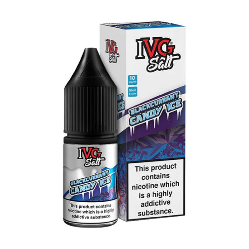 Blackcurrant Candy Ice Salt E-Liquid by IVG 10ml