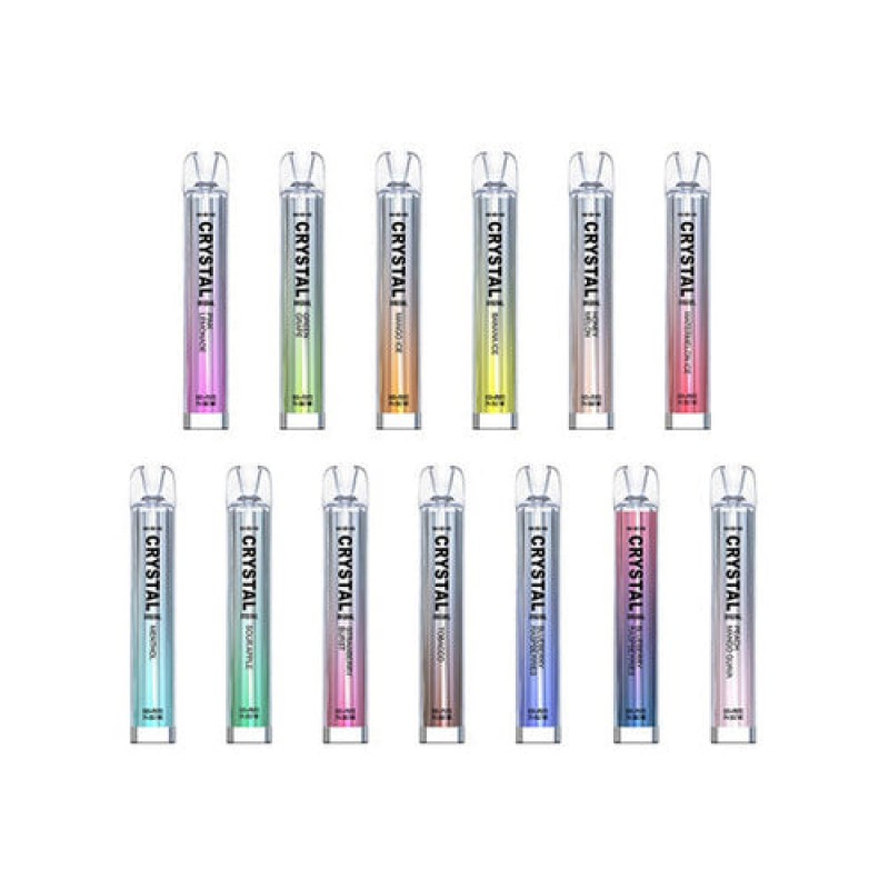 Crystal Bar Original 600 Disposable Vape - 0mg Nic...