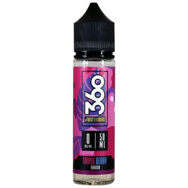 360 Triple Berry by Twist E-Liquids 50ML - Short F...