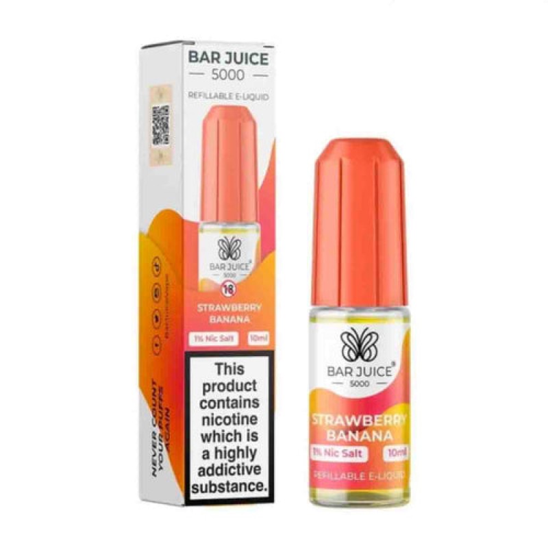 Strawberry Banana Nic Salt by Bar Juice 5000